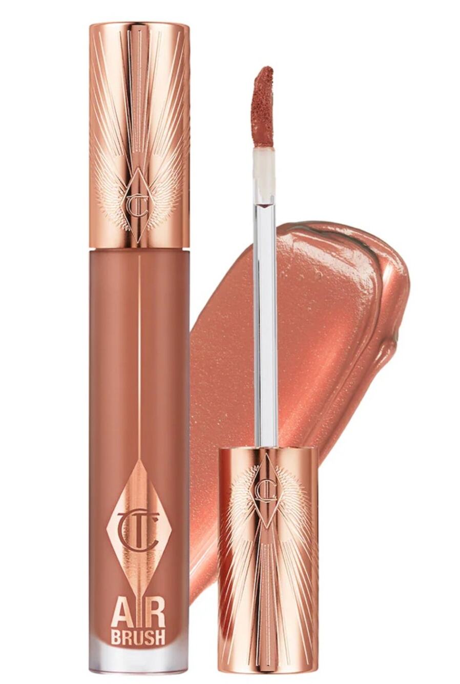 Charlotte Tilbury Airbrush Flawless Matte Lip Blur Liquid Lipstick "Nude Blur"